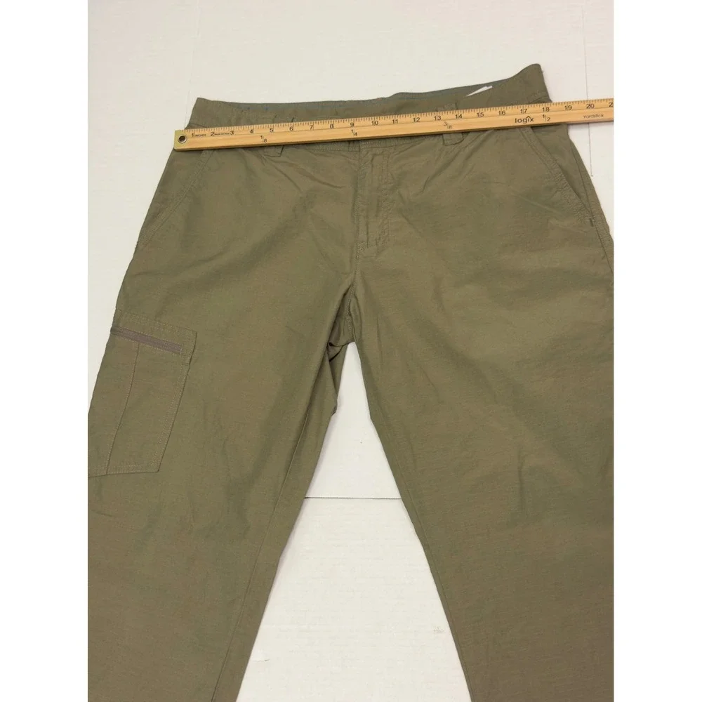 Columbia Cargo Pants Mens 36x32 Khaki Tan  Ripstop Hiking Trousers Gorpcorp
